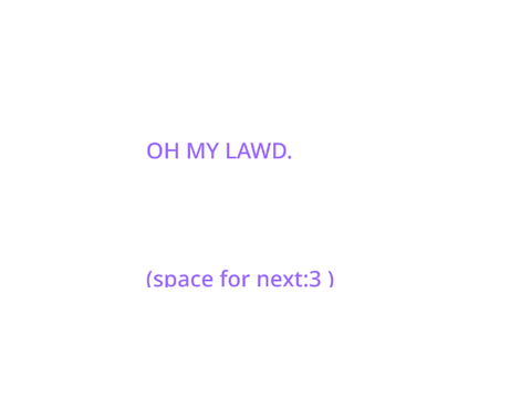 gosh I just realised-