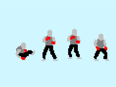 test for new game called dojo fight