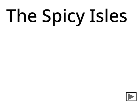 CCRPVI The Spicy Isles