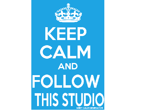 Keep Calm And follow This Studio