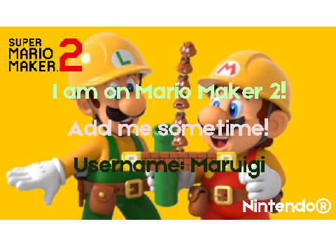 Mario Maker 2 Info