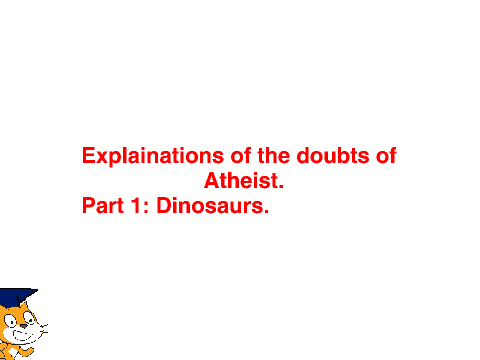Explainations to the doubts of athiest...