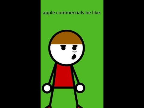 apple commercials be like #shorts