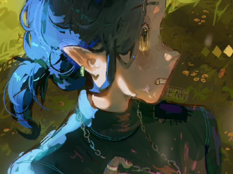 sketch vs final art !!!