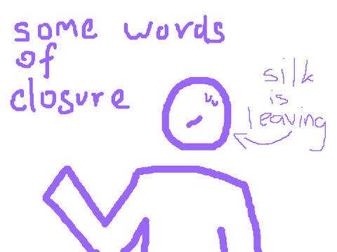 no i'm really leaving this time