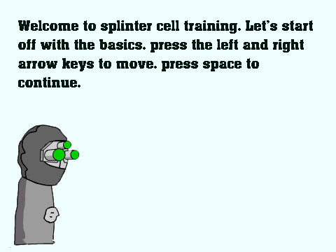 madness - Splinter cell training