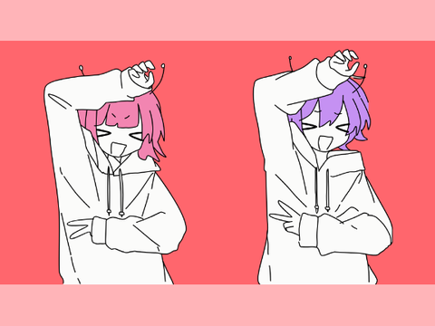 ニュートンダンス MV再現してみた！ remix