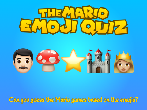 The Mario Emoji Quiz