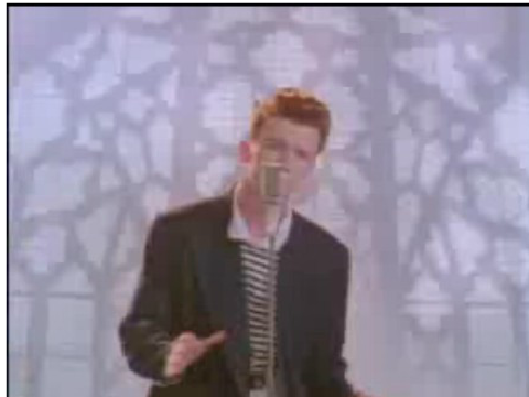 Rickroll`d (now reversed).