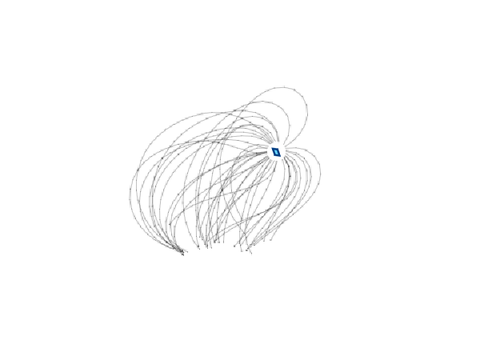 Arcing projectiles type-a