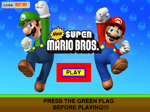 New Super Mario bros game 