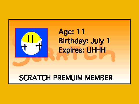 My Scratch Membership Card