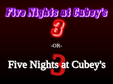 Cubey's 3 [NEW LOGO]