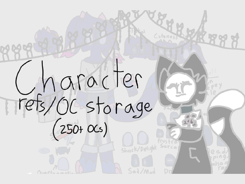 Character refs!