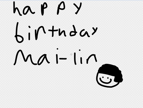 A lil thingy i made for my best frieend bdayyy