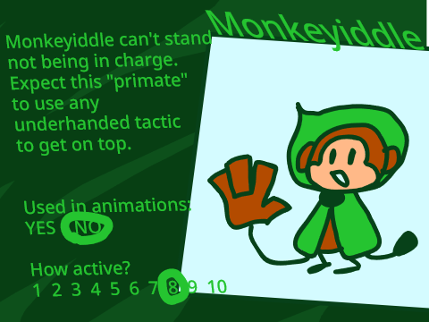 Its THE MONKEYIDDLE