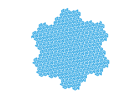 L-System Gosper Curve