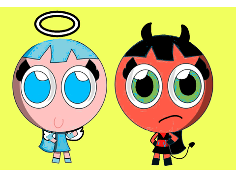 Mike And Lolly: Good Girl And Bad Girl