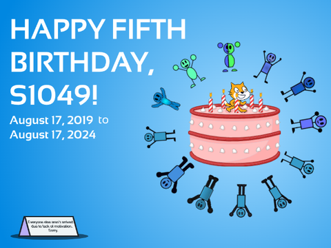 Happy Birthday, Scratcher1049!