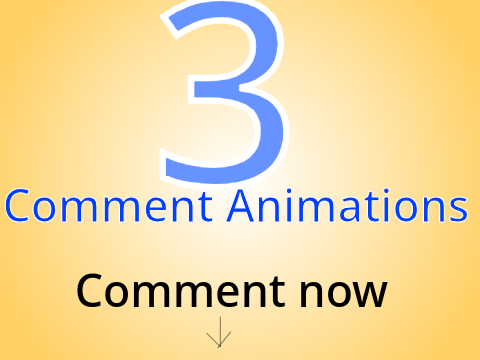 Comment Animations 3