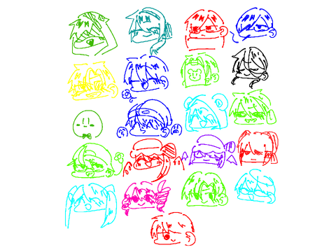 10分でここまで描けた私は天才☆