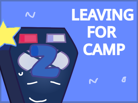 leaving for camp!
