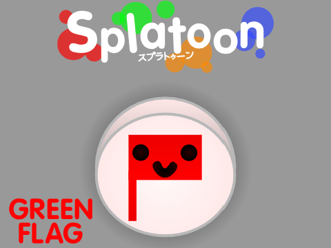 Splatoon Skin - Green Flag