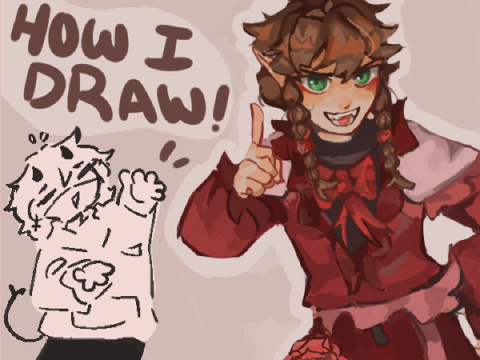 How I Draw! (this is so bunz help)