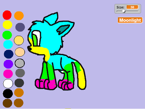 Color The Cat!