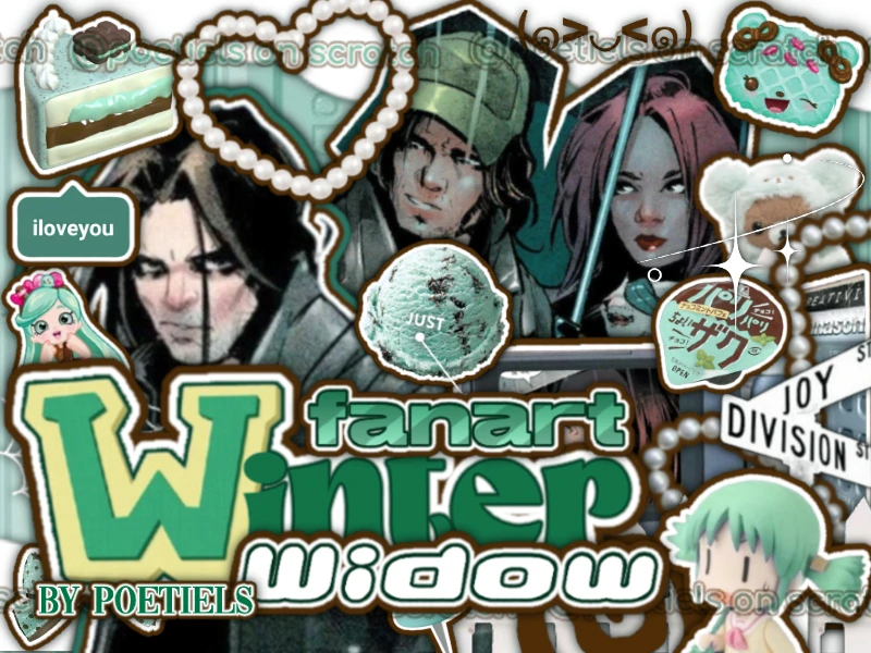 冬寡  ౿  ׂ   ִ  wintᥱr wid᥆w ⧗ fanart  ୭ ˚. ᵎᵎ