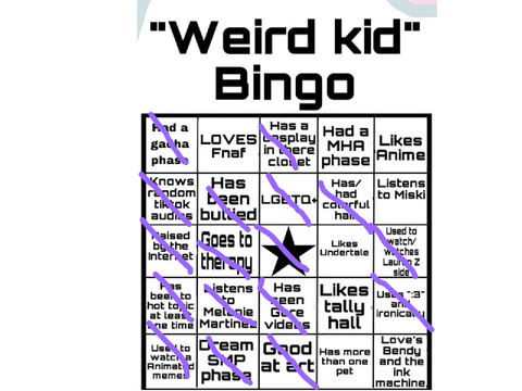 weird kid bingo (sobs) remix