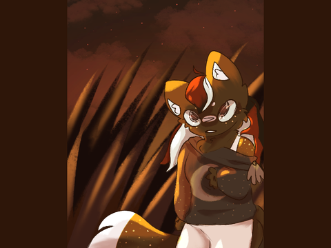 Dusk of the Blood Moon - Art