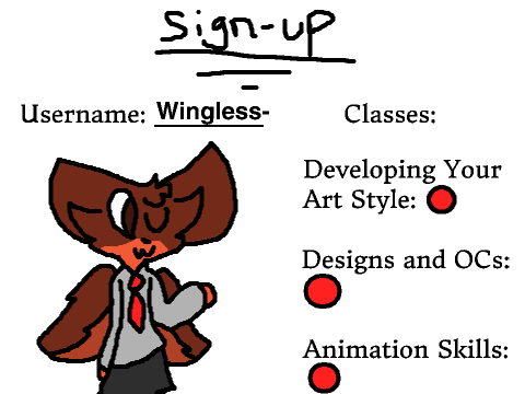 The Annabelle Cryington Online Art Academy Sign-Up!
