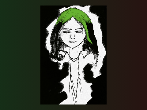 Billie Eilish Drawing