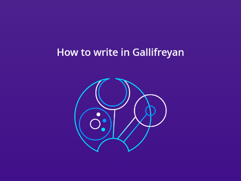 How to write your username in Gallifreyan