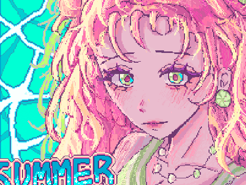 SUMMER PEACH // art
