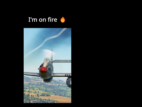 I'm on fire