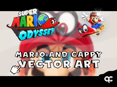 Mario And Cappy Vector Art For Contest