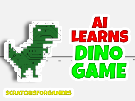 AI Learns Dino Game (Sigmoid Neural Network)