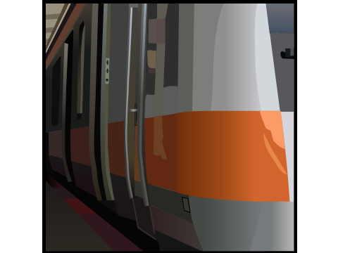 フォロワー1k記念！鉄道イラストコンテスト（参加賞）