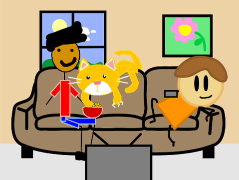 Add Yourself Watching TV  