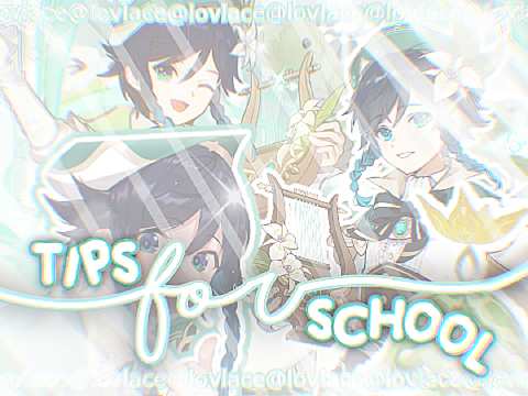 ⊹  Tips ⨍ₒᵣ 〃 school !!  ₊˚ ᆺ