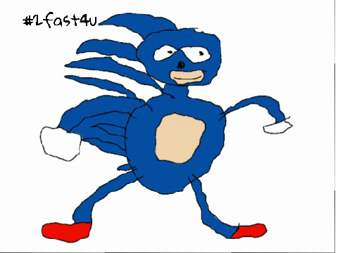 sanic but supa loud