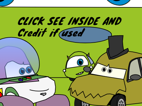 Cars- Parodies! vector pack