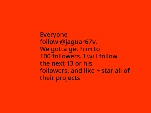 shoutout to jaguar67v