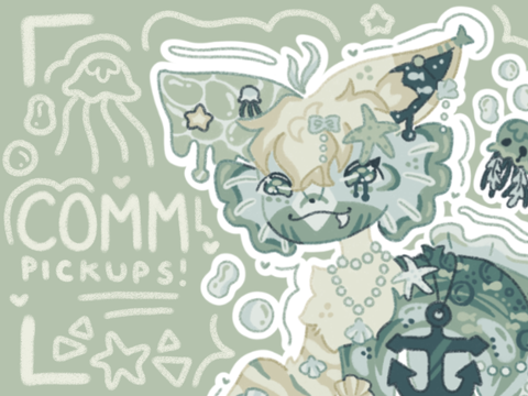 ⤑ custom comm pickups !!