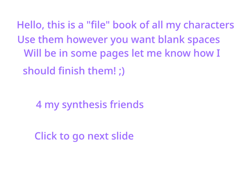 Character files :p