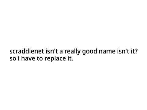 about scraddlenet;