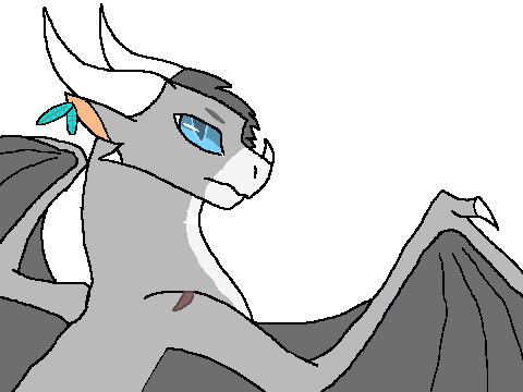Jay'feather as a dragon