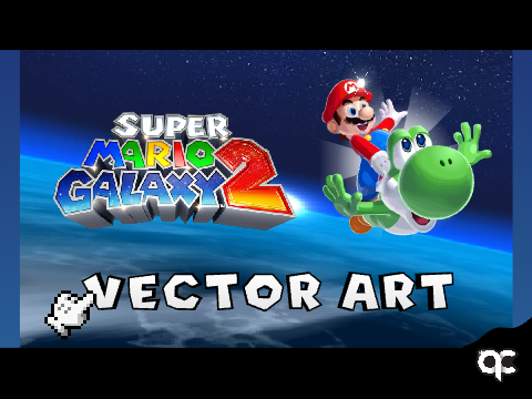 Super Mario Galaxy 2 Vector Art